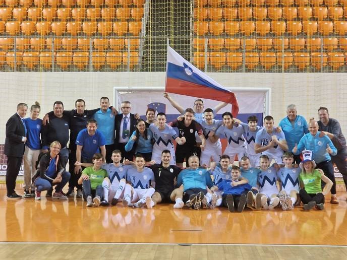 Uvrstitev futsal ekipe U19 na evropsko prventstvo