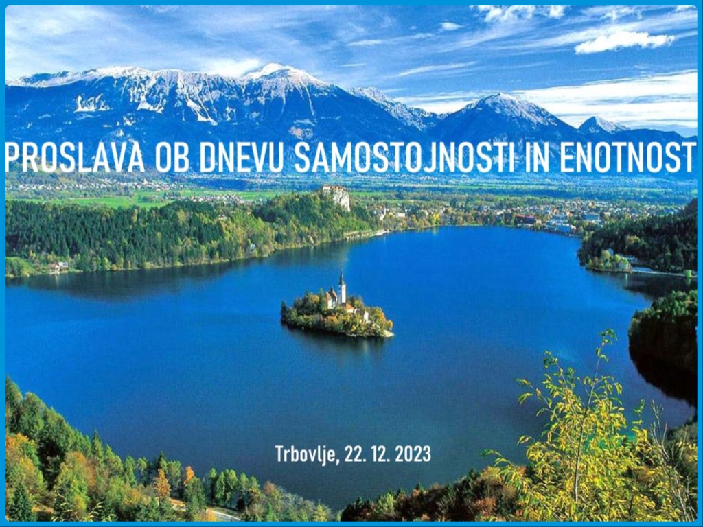 Proslava ob dnevu samostojnosti in enotnosti.