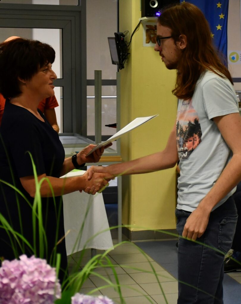 Podelitev spričeval poklicne mature