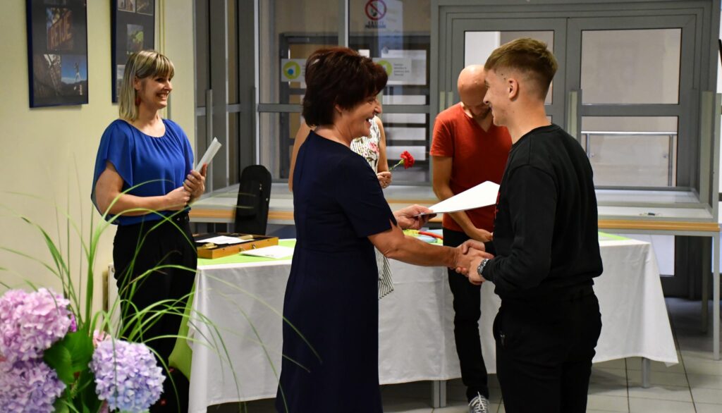 Podelitev spričeval poklicne mature