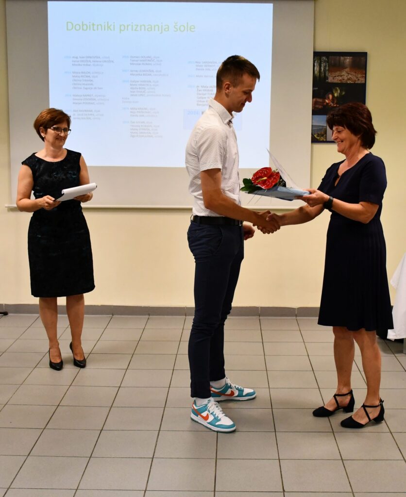Podelitev spričeval poklicne mature